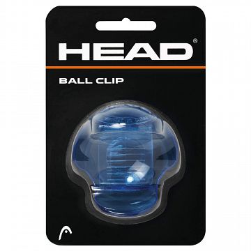 Head Ball Clip Clear Blue